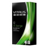 Презервативы увеличенного размера VITALIS PREMIUM x-large - 12 шт. - Vitalis - купить с доставкой в Пскове