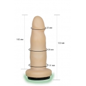 Телесная насадка Harness - 13,3 см. - LOVETOY (А-Полимер) - купить с доставкой в Пскове