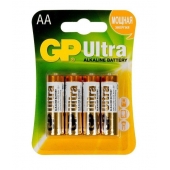 Батарейки алкалиновые GP Ultra Alkaline AA/LR6 - 4 шт. - Элементы питания - купить с доставкой в Пскове