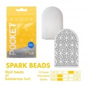 Карманный мастурбатор Spark Beads - Tenga - в Пскове купить с доставкой