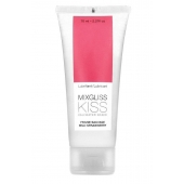 Смазка на водной основе Mixgliss Kiss с ароматом земляники - 70 мл. - Mixgliss - купить с доставкой в Пскове