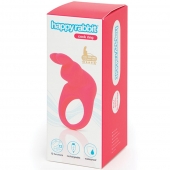 Розовое эрекционное виброкольцо Happy Rabbit Rechargeable Rabbit Cock Ring - Happy Rabbit - в Пскове купить с доставкой