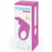 Фиолетовое эрекционное виброкольцо Happy Rabbit Rechargeable Rabbit Cock Ring - Happy Rabbit - в Пскове купить с доставкой
