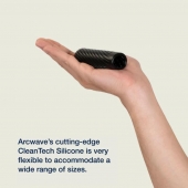 Черный двусторонний мастурбатор Arcwave Ghost Pocket Stroker - Arcwave - в Пскове купить с доставкой