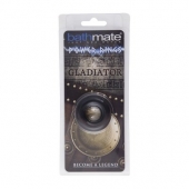 Чёрное эрекционное кольцо Gladiator - Bathmate - в Пскове купить с доставкой