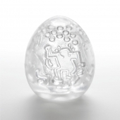 Мастурбатор-яйцо Keith Haring EGG DANCE - Tenga - в Пскове купить с доставкой