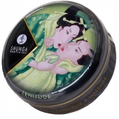 Массажная свеча Exotic Green Tea с ароматом зелёного чая - 30 мл. - Shunga - купить с доставкой в Пскове