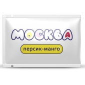 Универсальная смазка с ароматом персика и манго  Москва Вкусная  - 10 мл. - Москва - купить с доставкой в Пскове