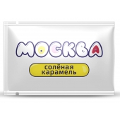 Универсальная смазка с ароматом солёной карамели  Москва Вкусная  - 10 мл. - Москва - купить с доставкой в Пскове