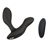 Черный анальный вибратор We-Vibe Vector+ - We-vibe - в Пскове купить с доставкой