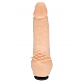 Телесная насадка-фаллос с шипами для массажа клитора - 17,8 см. - LOVETOY (А-Полимер) - купить с доставкой в Пскове