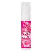 Интимный гель на водной основе Tutti-Frutti Bubble Gum - 30 гр. - Биоритм - купить с доставкой в Пскове
