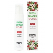 Возбуждающий гель Fresh Ginger Lychee Arousal Gel - 15 мл. - Exsens - купить с доставкой в Пскове