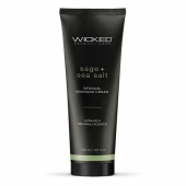 Массажный легкий крем WICKED Sage plus Sea Salt - 120 мл. - Wicked - купить с доставкой в Пскове