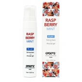 Возбуждающий гель Raspberry Mint с ароматом малины и мяты - 15 мл. - Exsens - купить с доставкой в Пскове