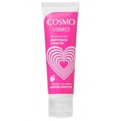 Возбуждающий гель на водно-силиконовой основе Cosmo Vibro с ароматом земляники - 50 гр. - Биоритм - купить с доставкой в Пскове