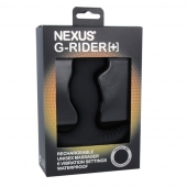 Черный вибромассажер простаты Nexus G-Rider+ - 12,6 см. - Nexus Range - в Пскове купить с доставкой