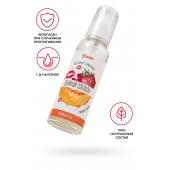 Съедобная гель-смазка Yovee «Двойной соблазн» с Д-пантенолом и вкусом клубники и дыни - 100 мл. - ToyFa - купить с доставкой в Пскове