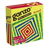 Микс-набор из 30 презервативов Ganzo Mixed - Ganzo - купить с доставкой в Пскове