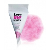 Съедобное согревающее массажное масло Love Me Tender Cotton Candy с ароматом сладкой ваты - 10 мл. - Love to Love - купить с доставкой в Пскове