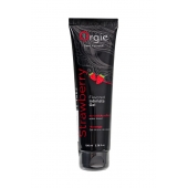 Интимный гель на водной основе Lube Tube Strawberry с клубничным вкусом - 100 мл. - ORGIE - купить с доставкой в Пскове