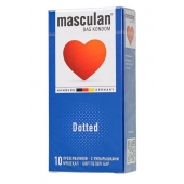 Презервативы с пупырышками Masculan Dotted - 10 шт. - Masculan - купить с доставкой в Пскове