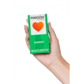Презервативы анатомической формы Masculan Anatomic - 10 шт. - Masculan - купить с доставкой в Пскове