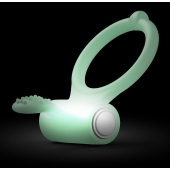 Светящееся в темноте эрекционное виброкольцо Power Clit - Dorcel - в Пскове купить с доставкой