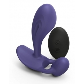 Темно-синий вибромассажер Witty P G Vibrator with Remote Control - Love to Love - в Пскове купить с доставкой