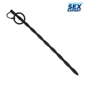 Черный стимулятор уретры Sex Expert - Sex Expert - купить с доставкой в Пскове