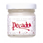 Массажная свеча Caramel   Popcorn - 35 мл. - Pecado - купить с доставкой в Пскове