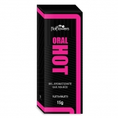 Гель для оральных ласк Oral Hot с согревающим эффектом - 15 гр. - HotFlowers - купить с доставкой в Пскове
