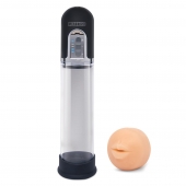 Автоматическая вакуумная помпа-мастурбатор Blowjob Auto Sucker Penis Enlarger Pump - Lux Fetish - в Пскове купить с доставкой