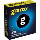 Презервативы увеличенного размера Ganzo XXL - 3 шт. - Ganzo - купить с доставкой в Пскове