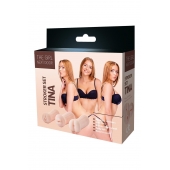 Набор из 3 мастурбаторов The Girl Next Door Tina - Dream Toys - в Пскове купить с доставкой