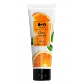 Лубрикант на водной основе OYO Aroma Gel Orange с ароматом апельсина - 75 мл. - OYO - купить с доставкой в Пскове