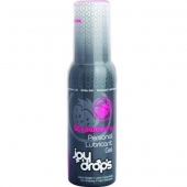 Смазка на водной основе со вкусом клубники JoyDrops Strawberry - 100 мл. - JoyDrops - купить с доставкой в Пскове