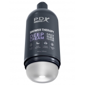 Мастурбатор в бутылке Shower Therapy Deep Cream - Pipedream - в Пскове купить с доставкой