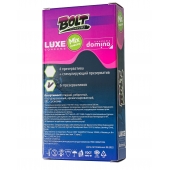 Набор презервативов Bolt Condoms - Luxe - купить с доставкой в Пскове