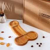 Деревянное блюдо для подачи в форме члена (32,5 х 20 х 1,7 см) - Сима-Ленд - купить с доставкой в Пскове