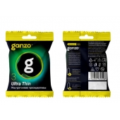 Ультратонкие презервативы Ganzo Ultra thin в мягкой упаковке - 3 шт. - Ganzo - купить с доставкой в Пскове