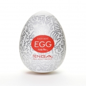 Мастурбатор-яйцо Keith Haring EGG PARTY - Tenga - в Пскове купить с доставкой