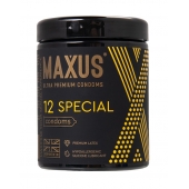 Презервативы с точками и рёбрами MAXUS Special - 12 шт. - Maxus - купить с доставкой в Пскове