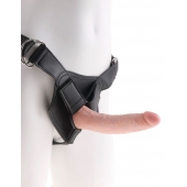 Страпон на виниловых трусиках Strap-on Harness Cock - 17,8 см. - Pipedream - купить с доставкой в Пскове