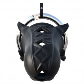 Черный замок верности Extreme Silicone Cock Blocker - Pipedream - купить с доставкой в Пскове