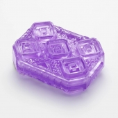 Фиолетовый мастурбатор-стимулятор Tenga Uni Amethyst - Tenga - в Пскове купить с доставкой