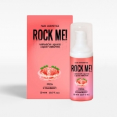 Жидкий вибратор Nuei Rock Me! с ароматом клубники - 20 мл. - Nuei cosmetics - купить с доставкой в Пскове