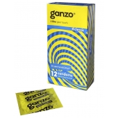 Классические презервативы с обильной смазкой Ganzo Classic - 12 шт. - Ganzo - купить с доставкой в Пскове