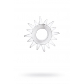 Прозрачное гелевое эрекционное кольцо-солнце - Toyfa Basic - в Пскове купить с доставкой