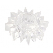 Прозрачное гелевое эрекционное кольцо-солнце - Toyfa Basic - в Пскове купить с доставкой